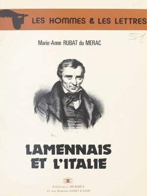 cover image of Lamennais et l'Italie